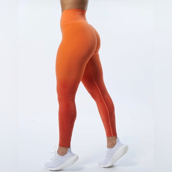 Alphalete Other - Alphalete Ombre Amplify Legging - Strawberry